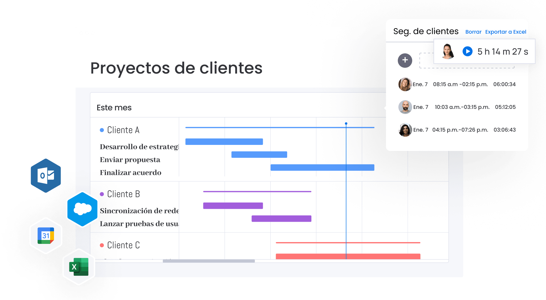 Client projects ES