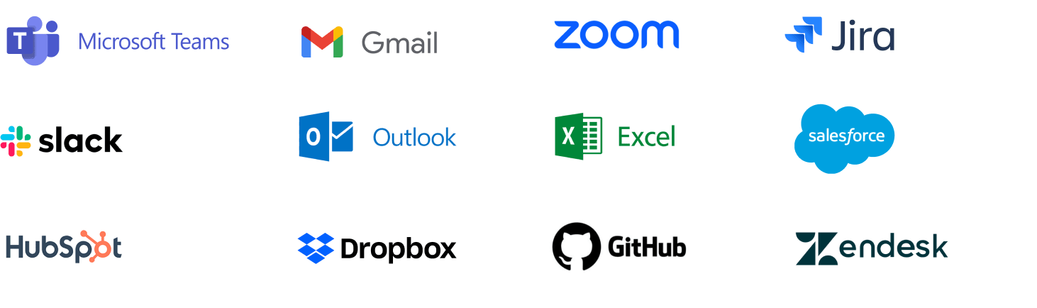 integrations logos