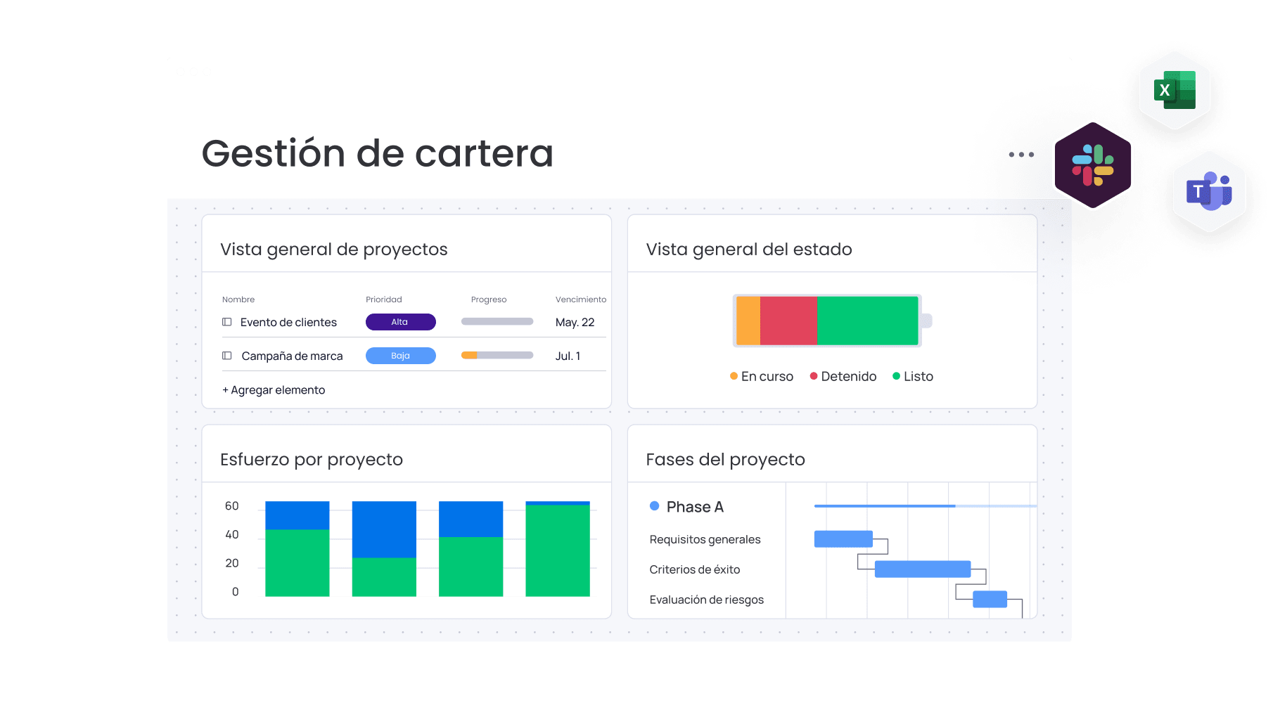 Portfolio management ES