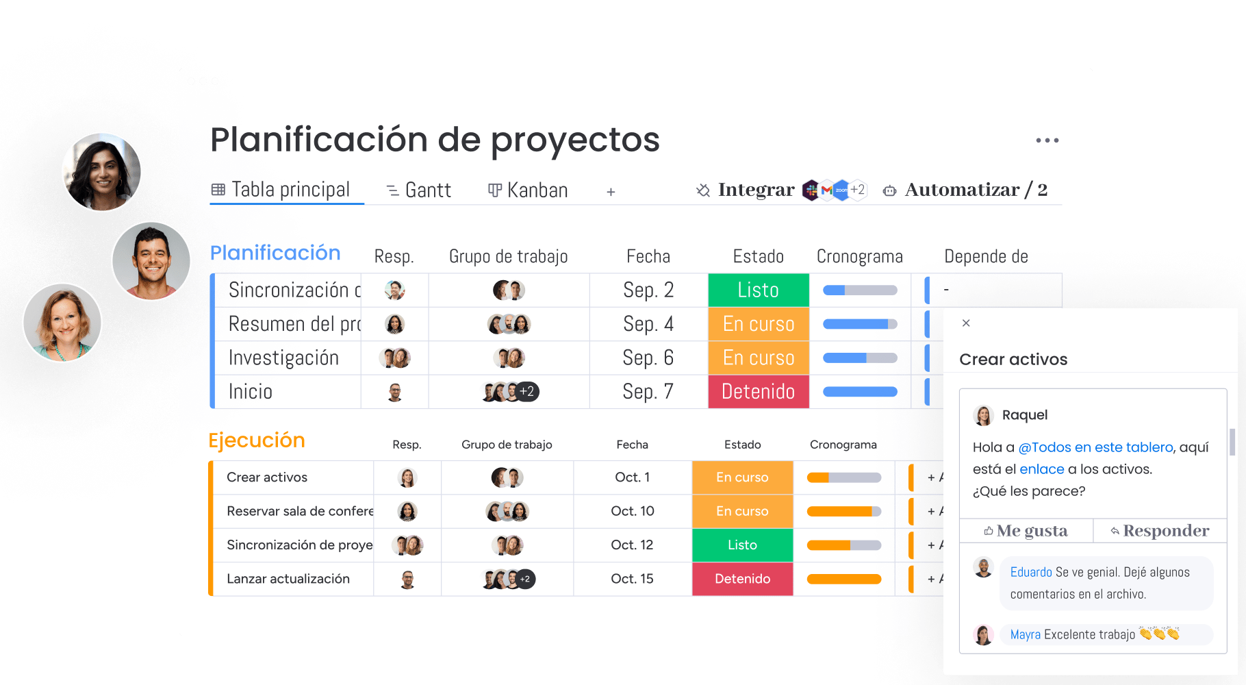Project management ES