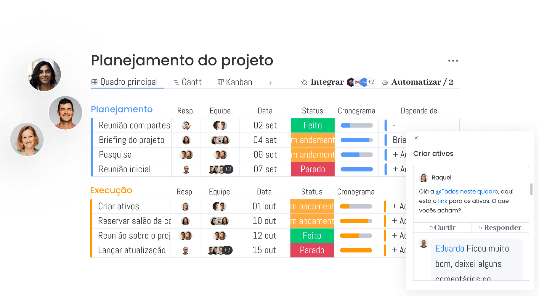 Project management PT