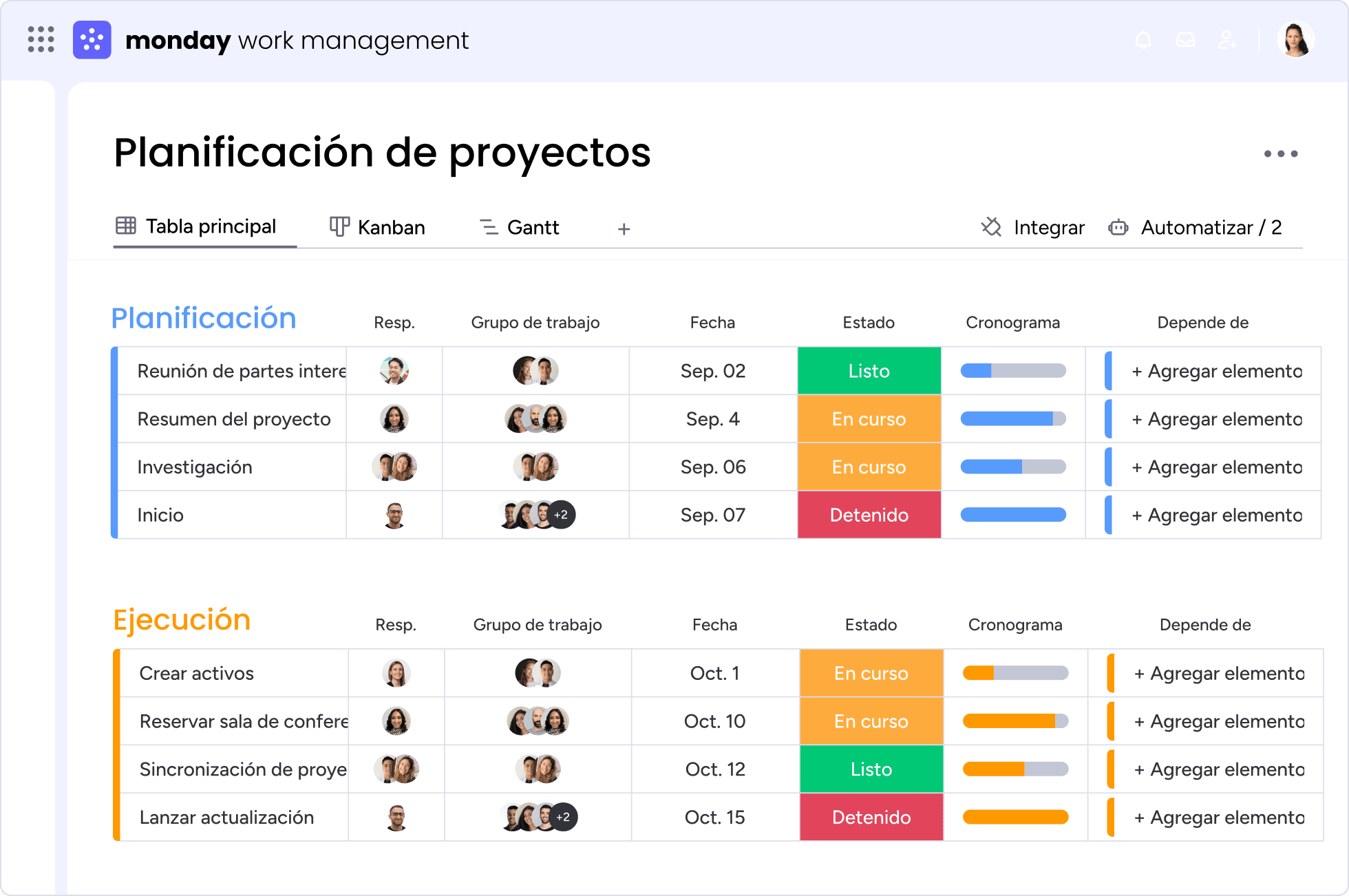 projects ESNEW