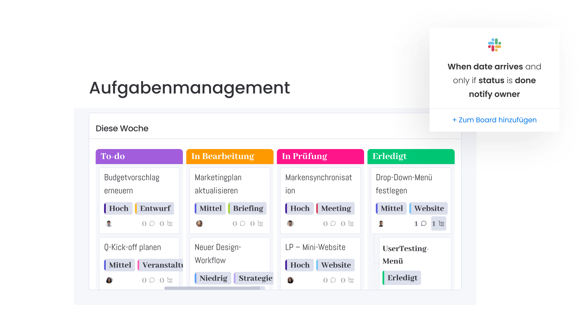 Task management DE