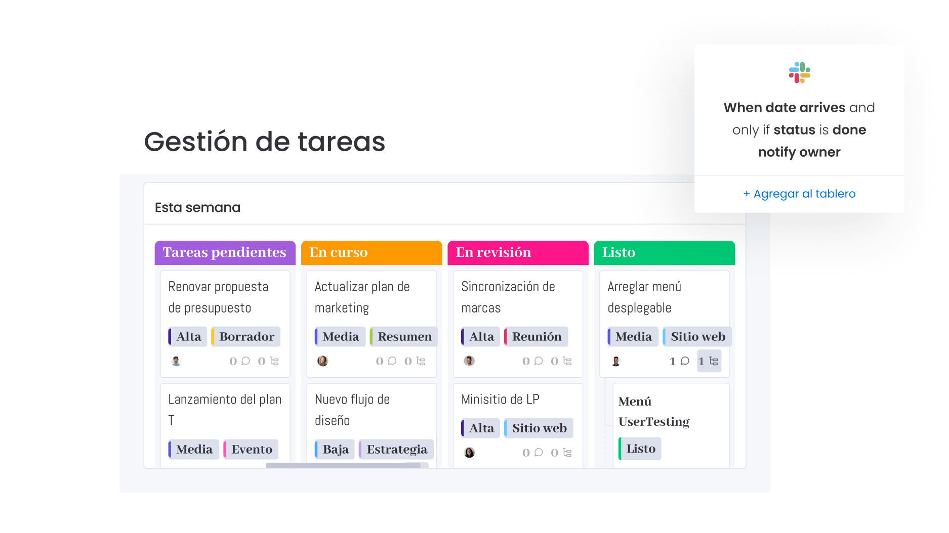 Task management ES